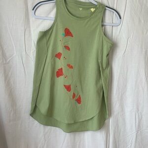 light green relaxed fit cami top